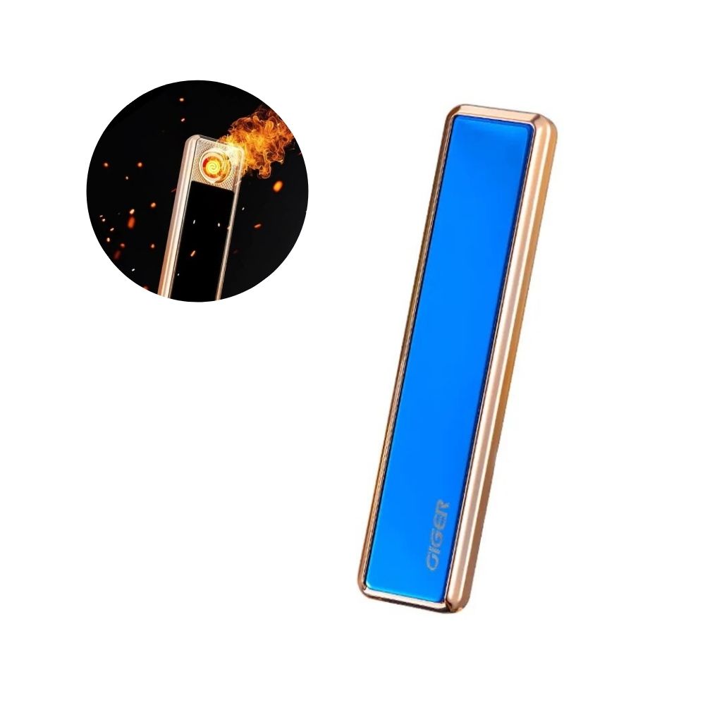 Stilvolles USB Feuerzeug | Winddicht - Wiederaufladbar