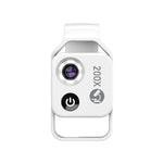 APEXEL 200x Mikroskoplinse mit CPL-Filter | mit LED-Licht