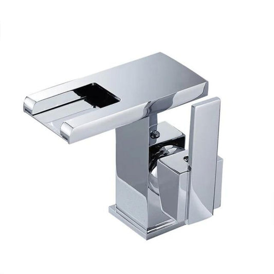 LED Wasserfallauslauf Wasserhahn | Hydropower, LED-Lichter - aus massivem Messing (Chrom)