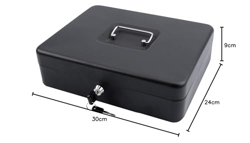 Olympia (6031 CB 770 Plus) cashbox: Lockable with key & coin counting board including counterfeit detector