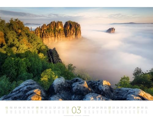 Germany Calendar 2026: Enchanting Landscapes in Landscape Format (54x42cm)