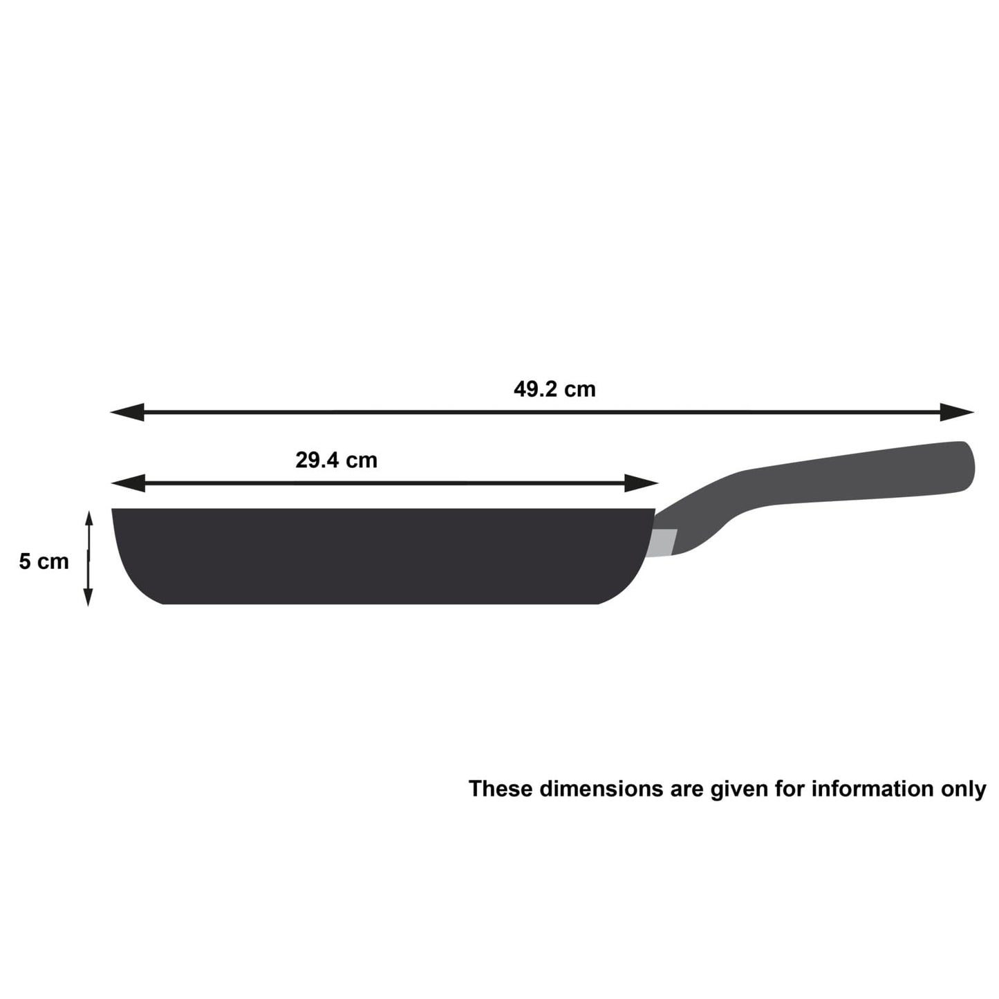 Tefal 'Jamie Oliver by Cook's Direct On' Edelstahl-Bratpfanne (28cm): Backofenfest