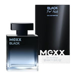 MEXX BLACK Man Eau de Parfume (50ml) mit aquatisch-holzigen Noten