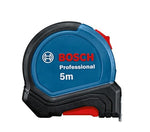 Bosch Professional Maßband (5m) | Aluminiumgehäuse, Magnethaken, Einhandbedienung