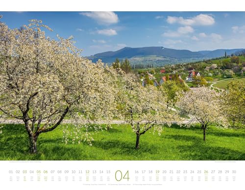Germany Calendar 2026: Enchanting Landscapes in Landscape Format (54x42cm)