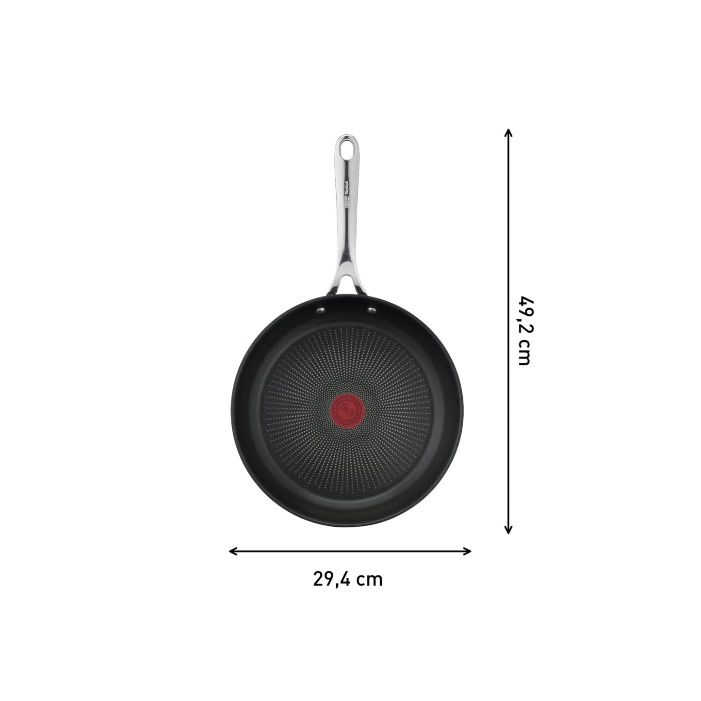 Tefal 'Jamie Oliver by Cook's Direct On' Edelstahl-Bratpfanne (28cm): Backofenfest