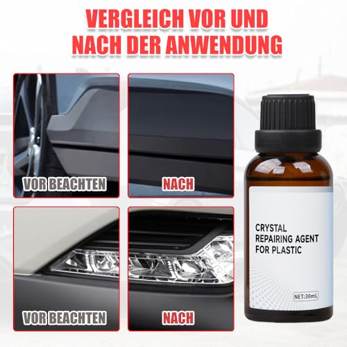 Crystalline coating for cockpit and plastic parts in cars | Antistatic & dust-repellent