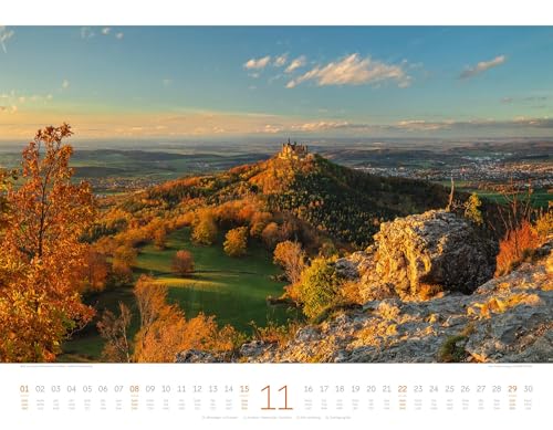 Germany Calendar 2026: Enchanting Landscapes in Landscape Format (54x42cm)