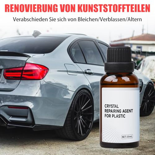 Crystalline coating for cockpit and plastic parts in cars | Antistatic & dust-repellent