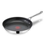 Tefal 'Jamie Oliver by Cook's Direct On' Edelstahl-Bratpfanne (28cm): Backofenfest