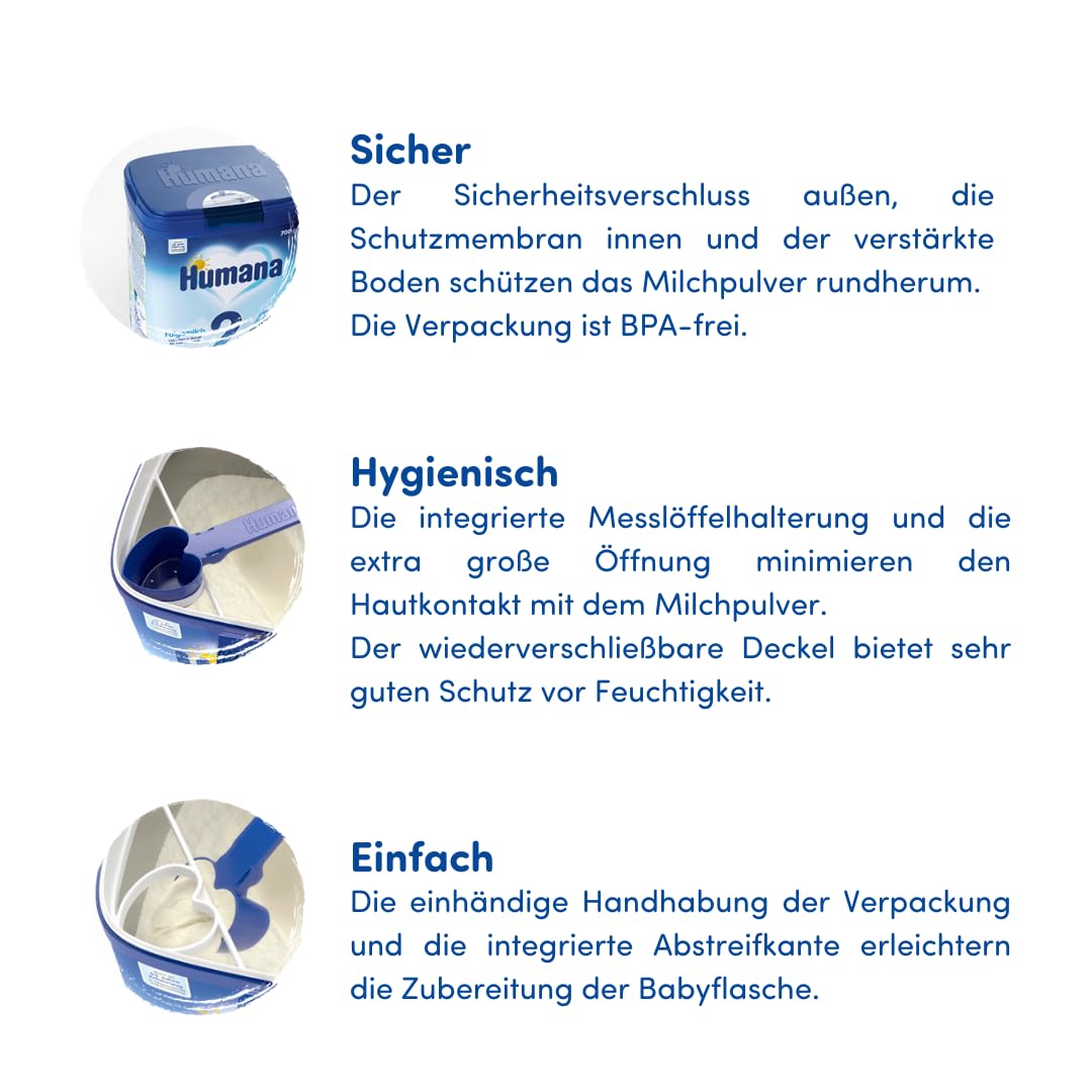 Humana PROBALANCE Folgemilch 2 nach dem 6. Monat (750g)