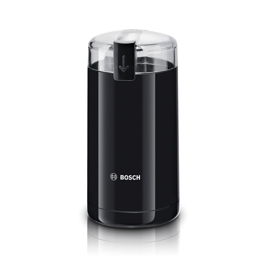 Bosch Elektrische Kaffeemühle (TSM6A013B): Edelstahl-Schlagmesser, 180W, 75g Bohnenbehälter