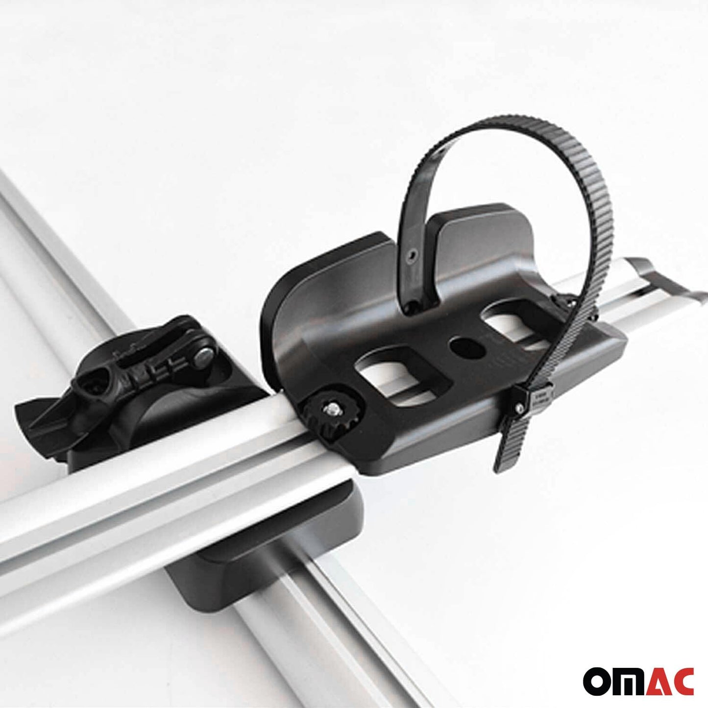 OMAC Farad P-Style Dachfahrradträger für Fahrräder bis 25kg | TÜV, Stahl