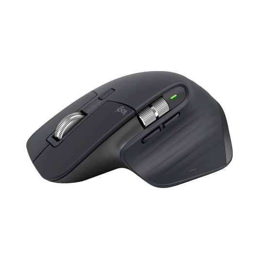 Logitech MX Master 3S: Kabellose Performance-Maus mit ultraschnellem Scrollen (Leise-Klick)