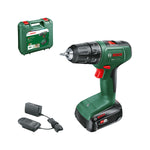 Bosch EasyDrill 18V-40 Akkuschrauber mit 2-Gang-Getriebe, 20 Drehmomentstufen und Ladegerät