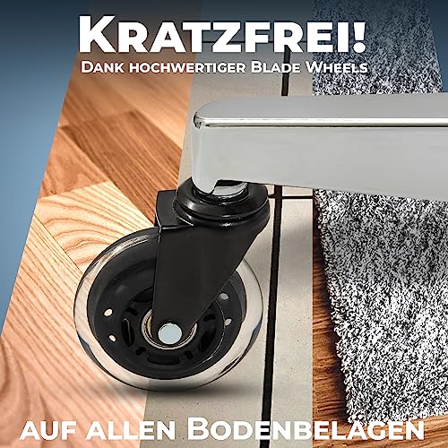 CleverSeat Bürostuhl Ergonomisch 100% individuell einstellbar | Drehstuhl >150kg