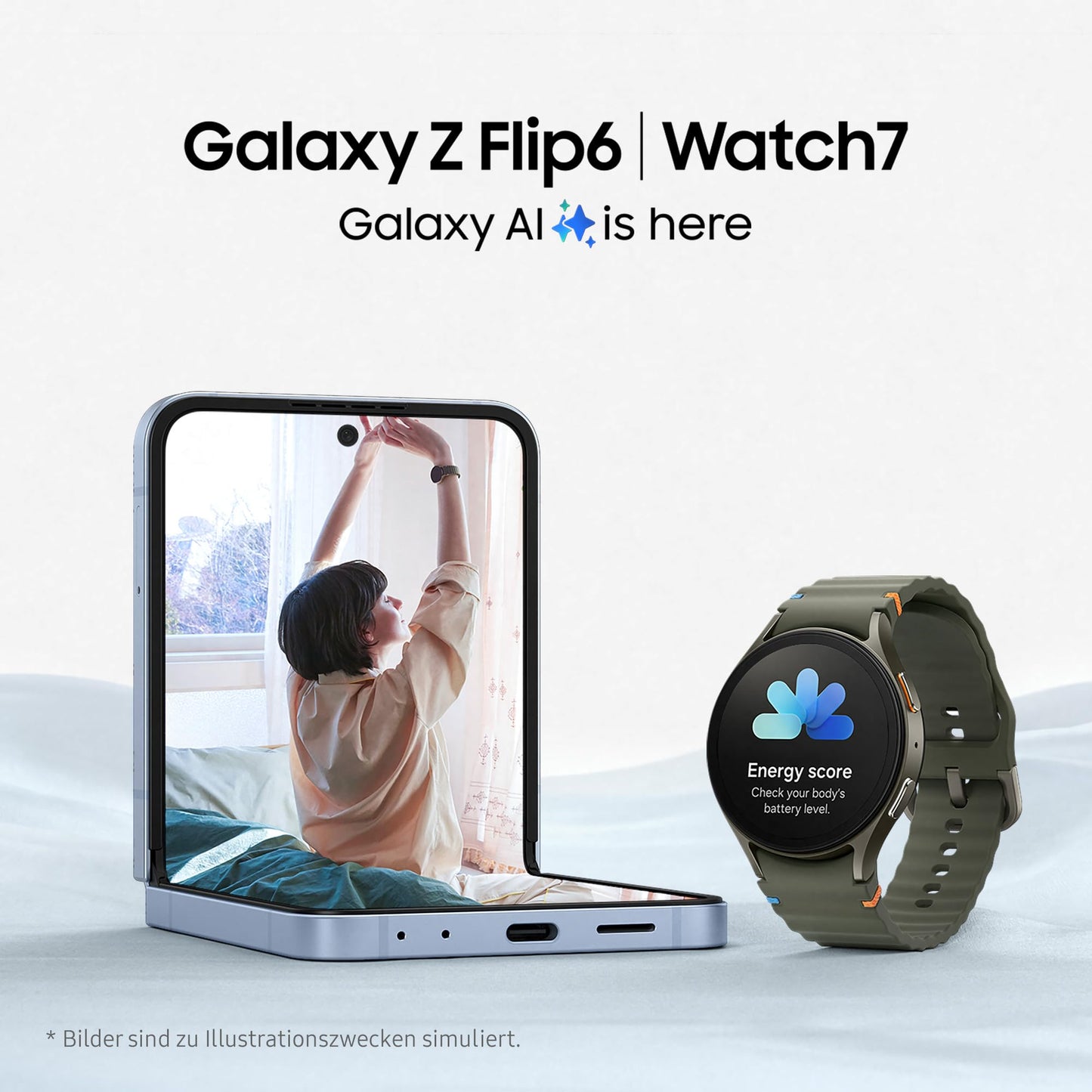 Samsung Galaxy Watch7 Smartwatch (40mm) inkl. 36 Monate Herstellergarantie
