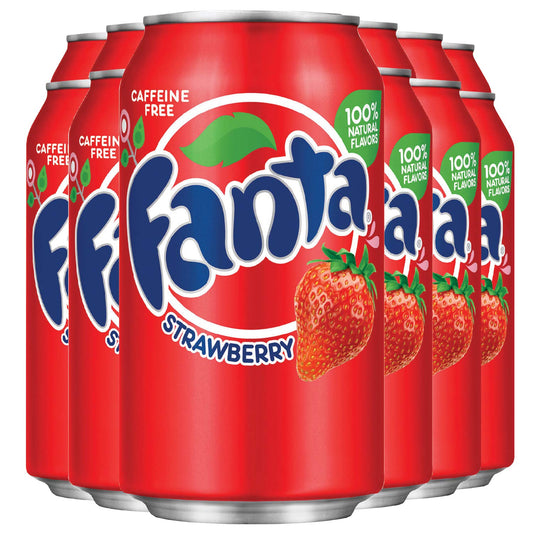 FANTA® STRAWBERRY in 355ml Dosen | 12er Pack inkl. 3,00€ Pfand