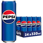 PEPSI COLA - Das Original (24x 0.33l): Koffeinhaltige Cola in der EINWEG Dose