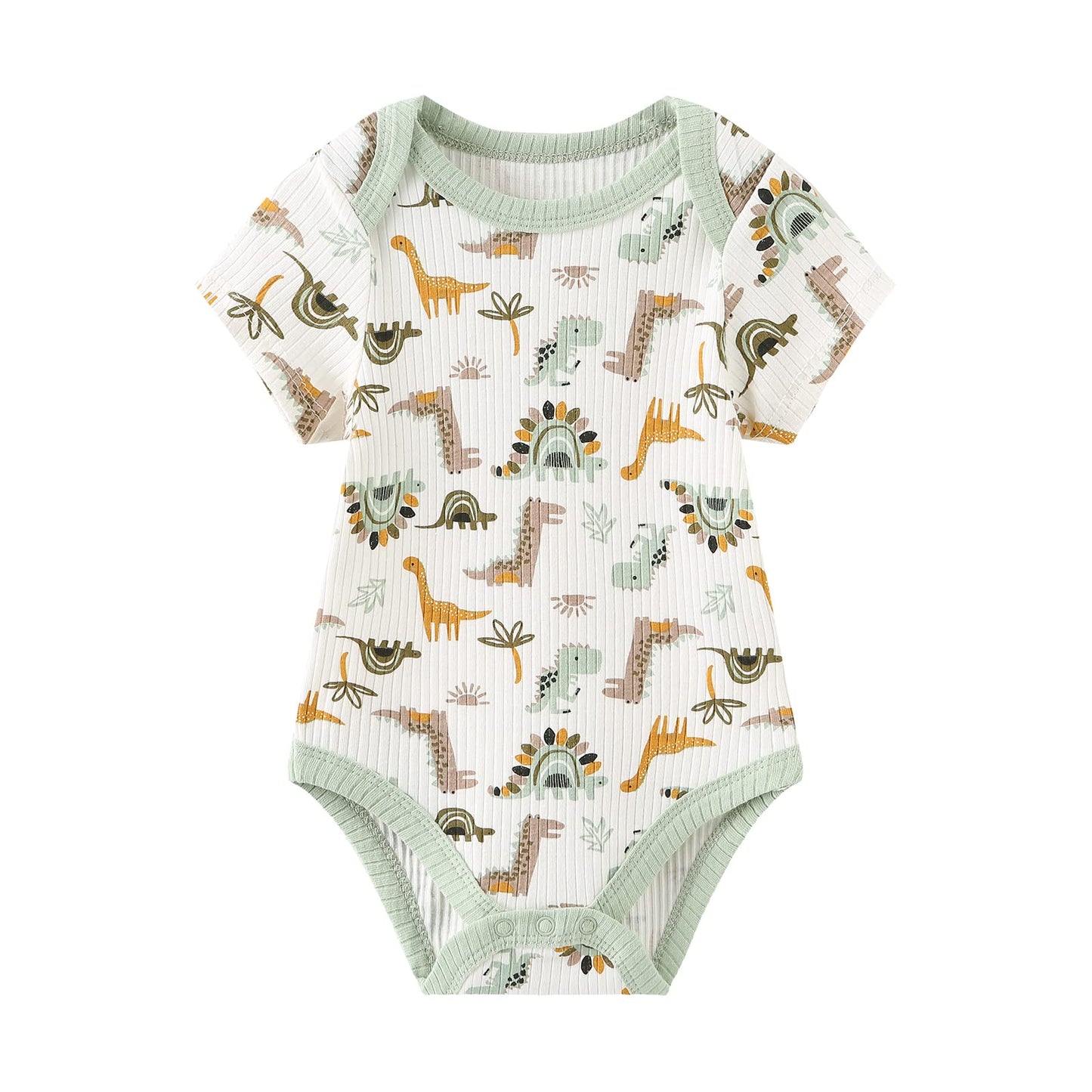 Kurzarm-Bodys für Jungen und Mädchen: Neugeborenen Geschenk-Set aus Baumwolle