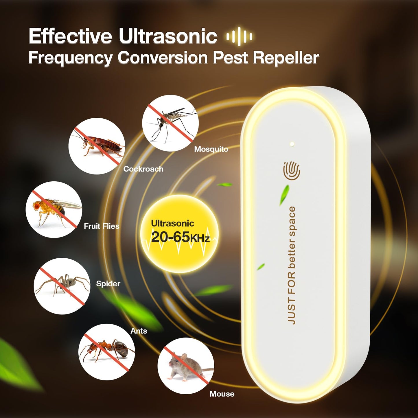 Tiptop Home Ultrasonic Pest Repeller: Safe, effective & versatile