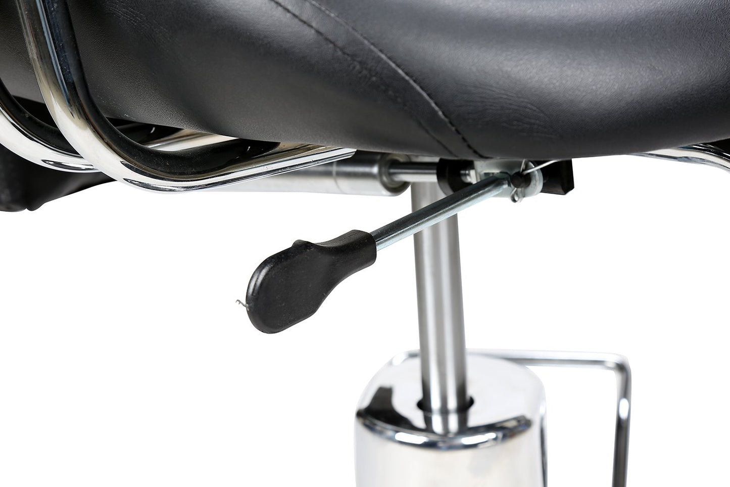 Barberpub hairdressing chair | Hydraulic, tilts up to 135° with gas spring lock, 360° rotatable
