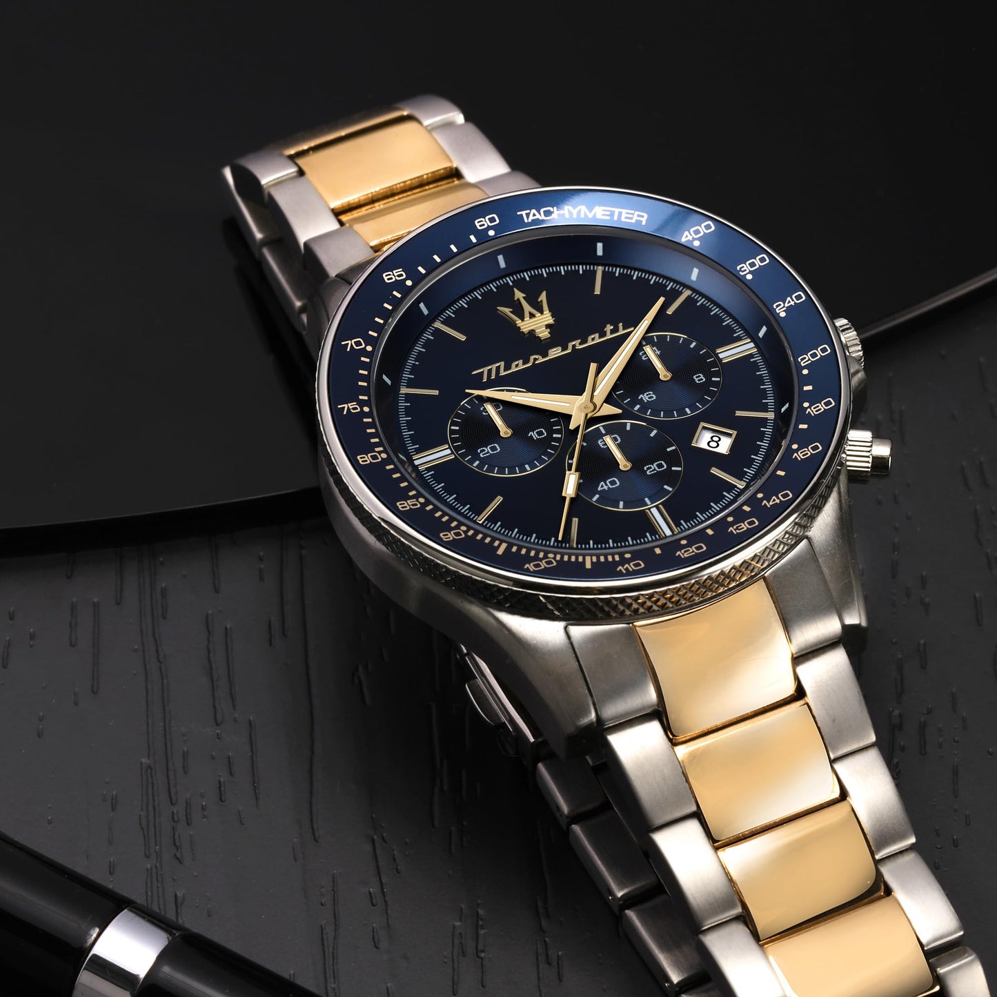 Maserati SFIDA Chronograph Analog-Herrenuhr (R8873640017): Limited Edition