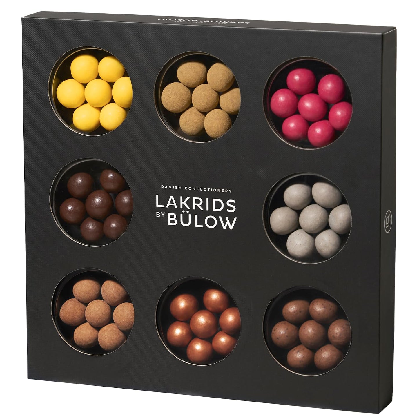 LAKRIDS by BÜLOW Selection Box (350g): Pralinen-Geschenk mit Dänischen Gourmet Lakritz-Kugeln