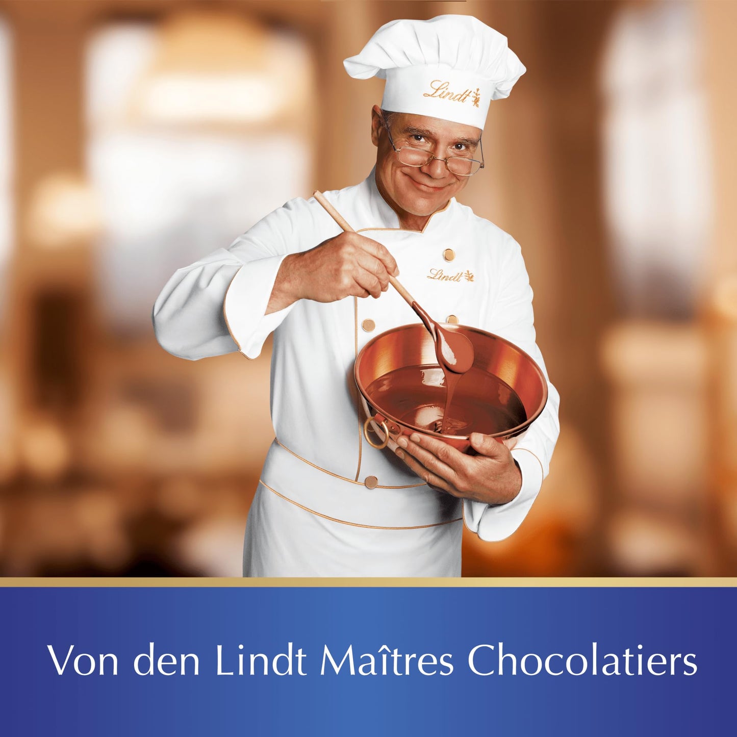 Lindt Schokolade Swiss Napolitains (1 kg): Vollmilchschokoladen Mini Tafeln