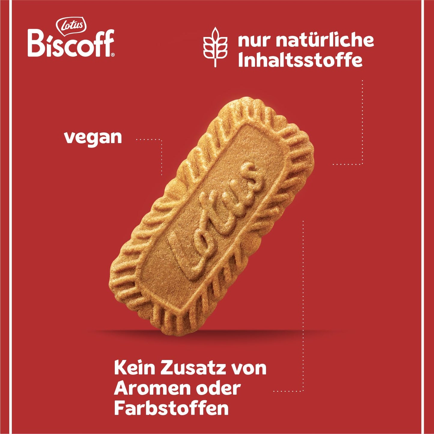 Lotus Biscoff: Original Karamellisierter Keks (300x Kekse) | Vegan - 1.875 kg