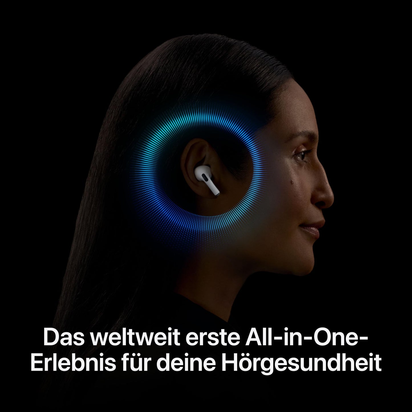 Apple AirPods Pro 2 Kabellose In‑Ear Kopfhörer, Bluetooth Kopfhörer, Aktive Geräuschunterdrückung, Hörhilfefunktion