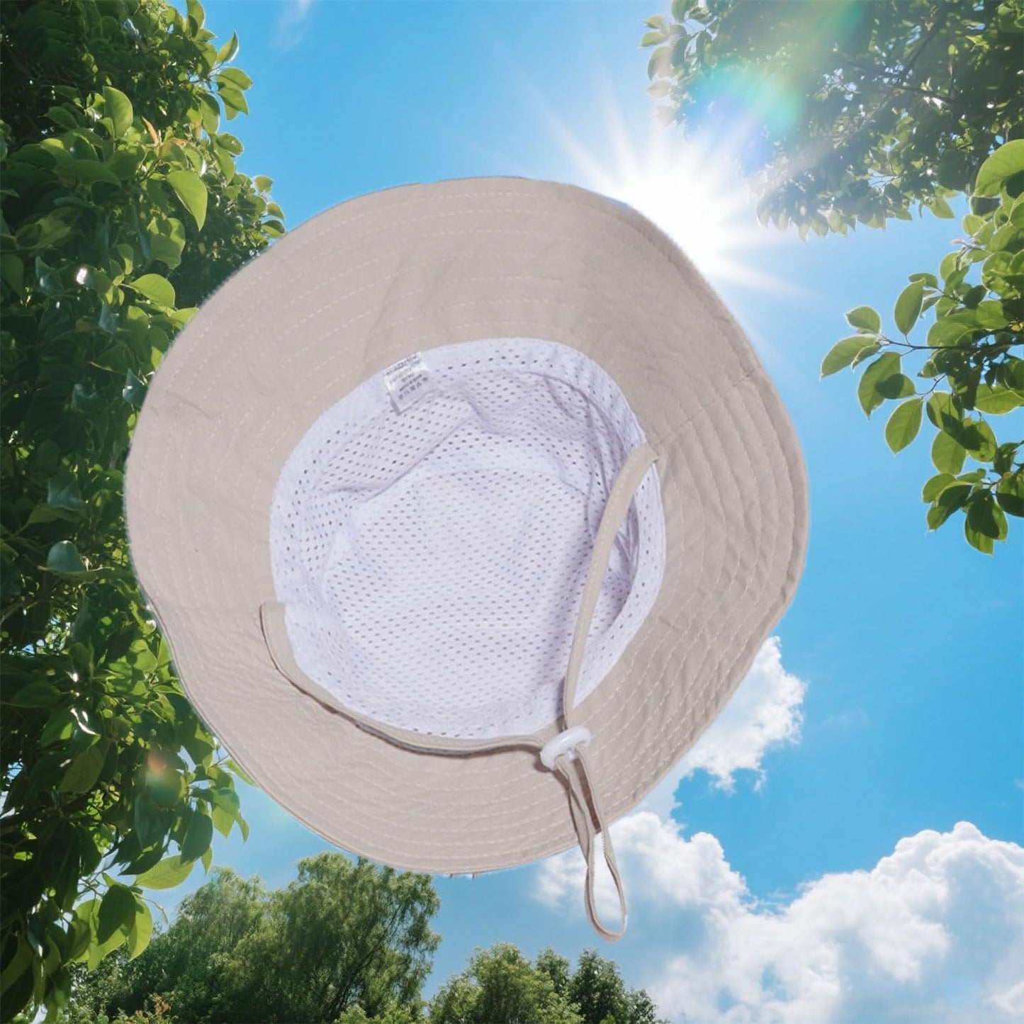 Baby- und Kinder-Sonnenhut inkl. Sonnenbrille mit UV-Schutz (UPF 50+): Ideal für Strand und Sommer