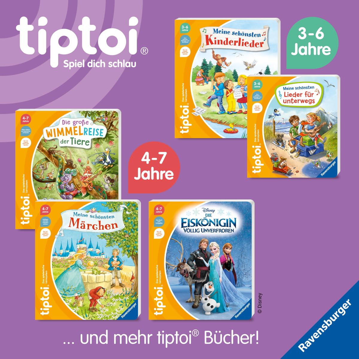 Ravensburger - tiptoi® Kennst du diese Tiergeräusche? | Pappbilderbuch
