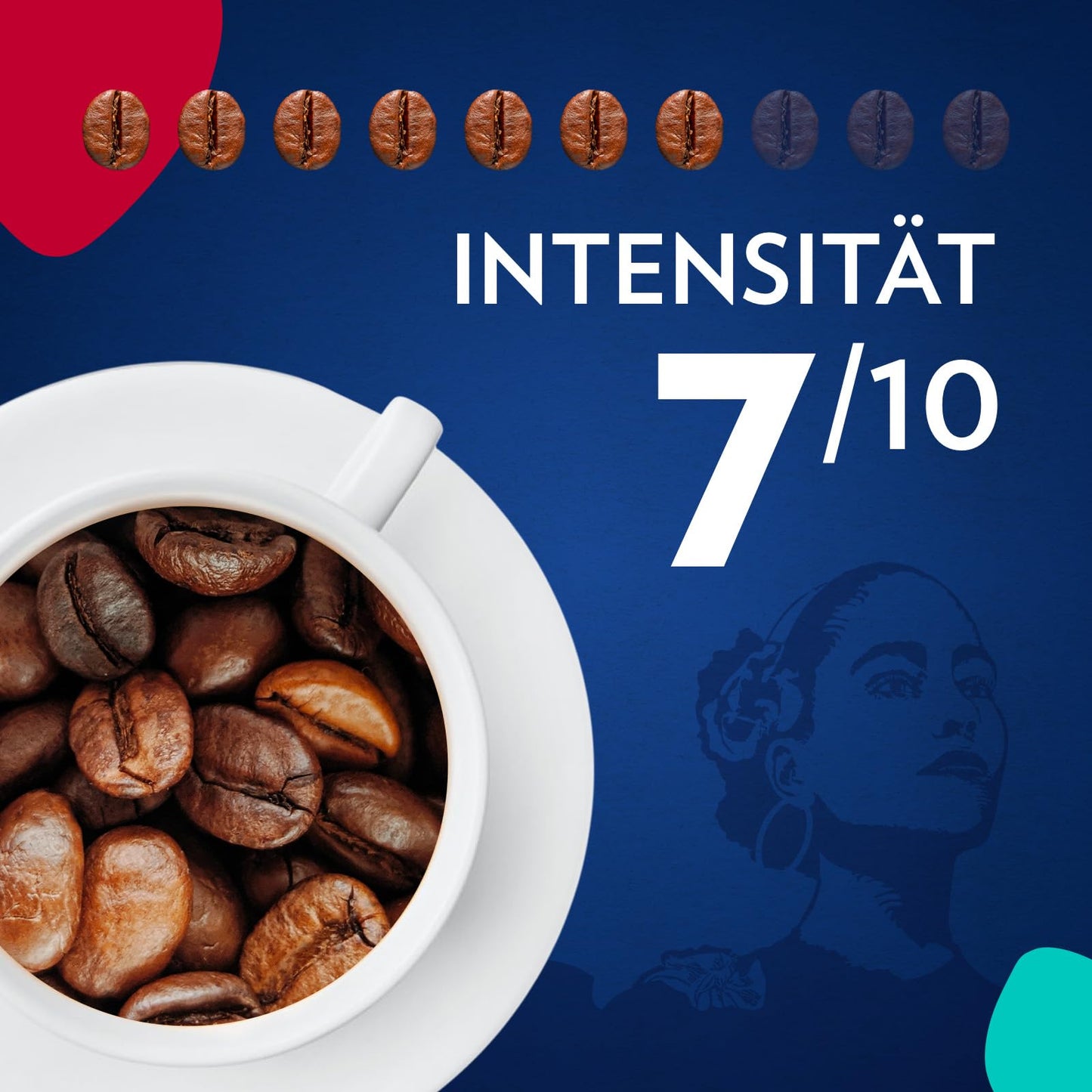 LAVAZZA 'Tierra for Cuba' Bio-Kaffeebohnen (1kg) mit Aromen von Schokolade & Trockenfrüchten | Intensität: 7/10
