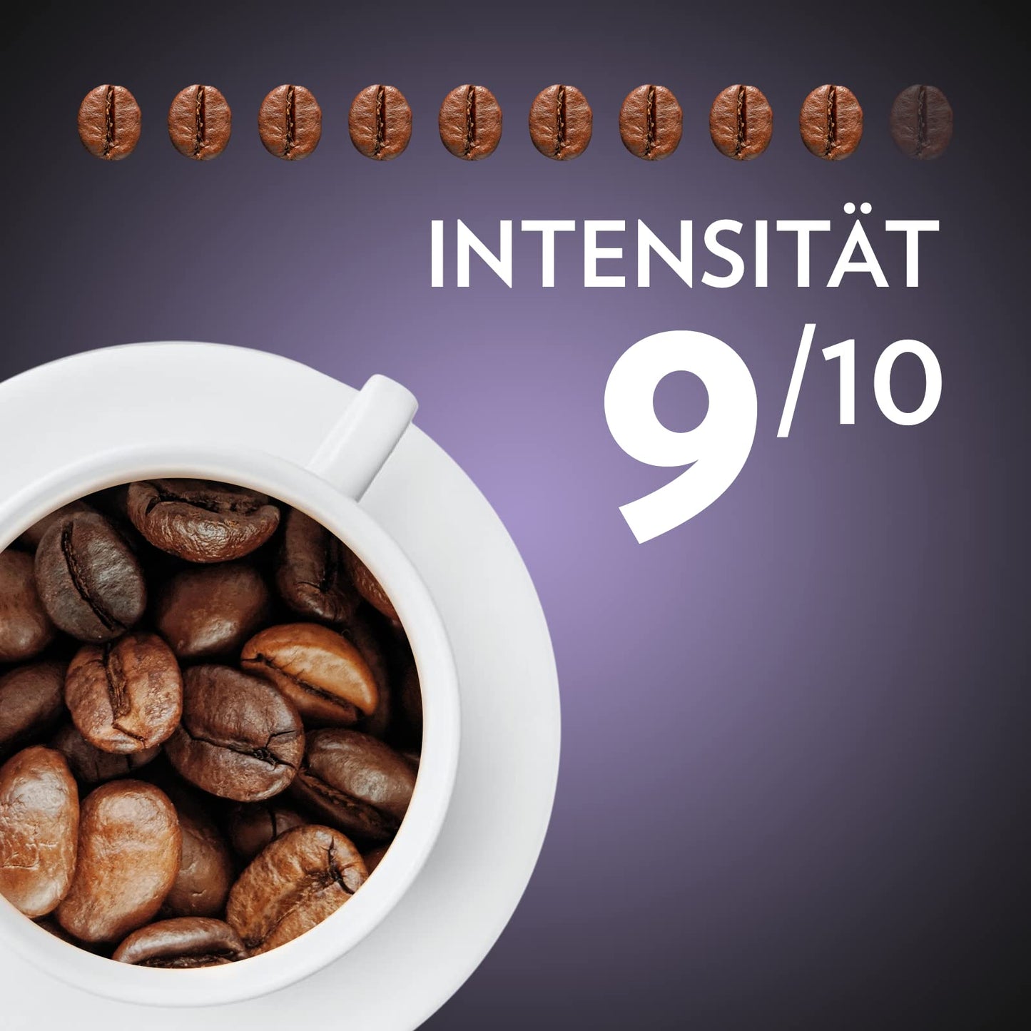LAVAZZA Espresso Barista Intenso (1kg): Arabica & Robusta Kaffeebohnen mit Kakao- und Holzaromen | Intensität 9/10
