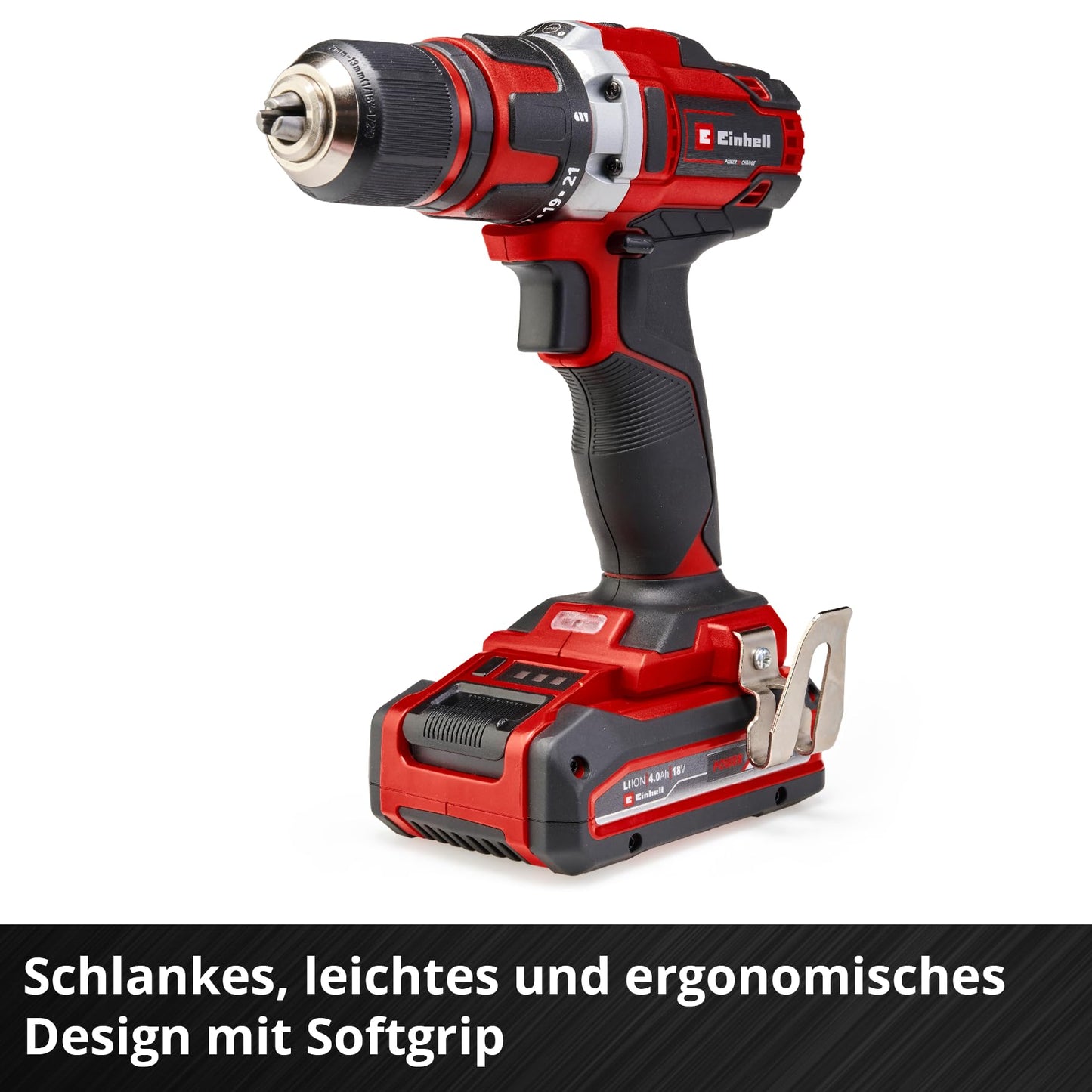 Einhell Akku-Bohrschrauber (TE-CD 18/40) Li-Solo Power X-Change ohne Akku