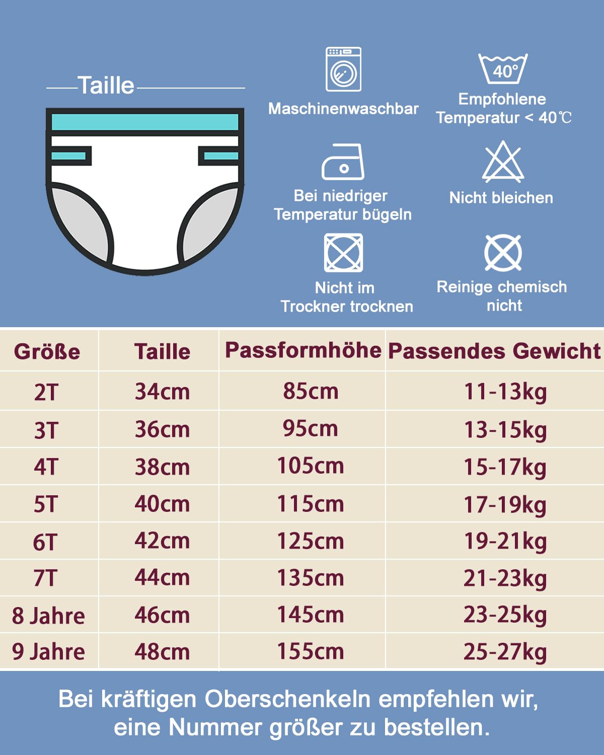 FLYISH DIRECT 6x Potty Training Pants (Unisex): Leak-proof, OEKO-TEX certified