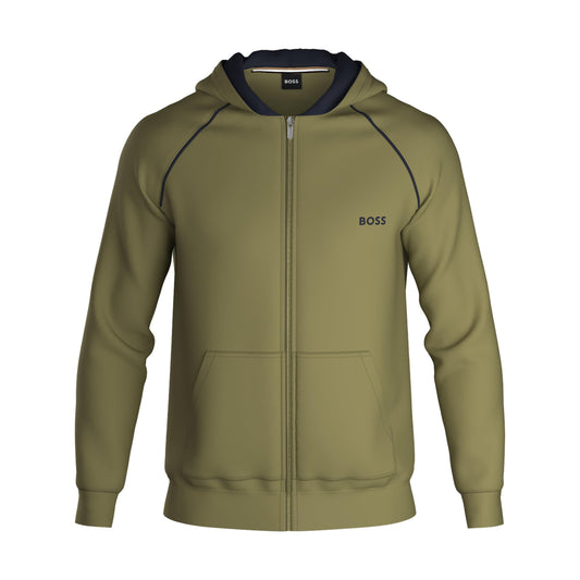 BOSS Herren Kapuzenjacke: Regular Fit, Kängurutasche, Mix & Match