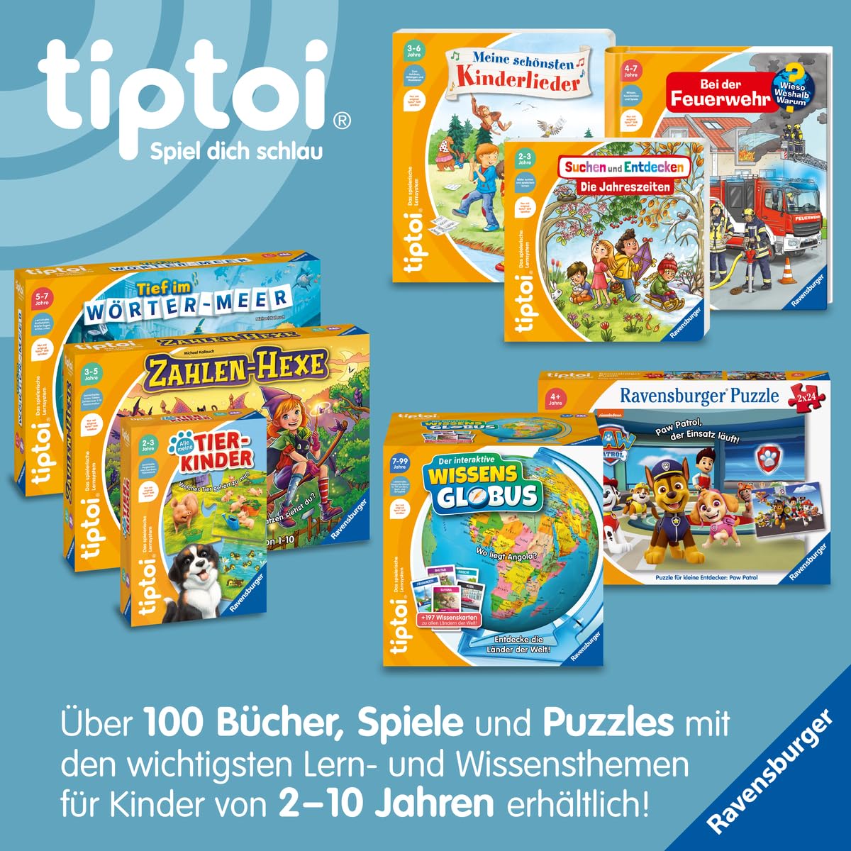 Ravensburger - tiptoi® Kennst du diese Tiergeräusche? | Pappbilderbuch