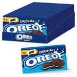 OREO Original (12x 176g): Knuspriger Kakao Doppelkeks gefüllt mit Crème-Füllung