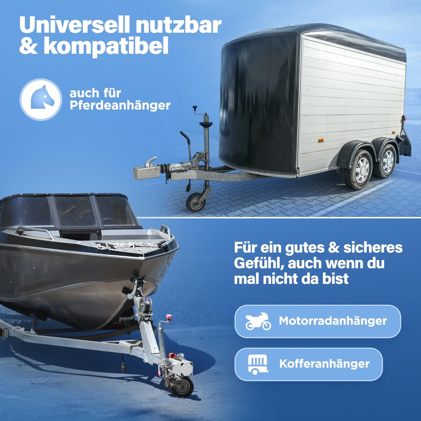 Deagle® Anhängerschloss: Optimaler Schutz im abgekuppelten Zustand bei jeder Wetterlage