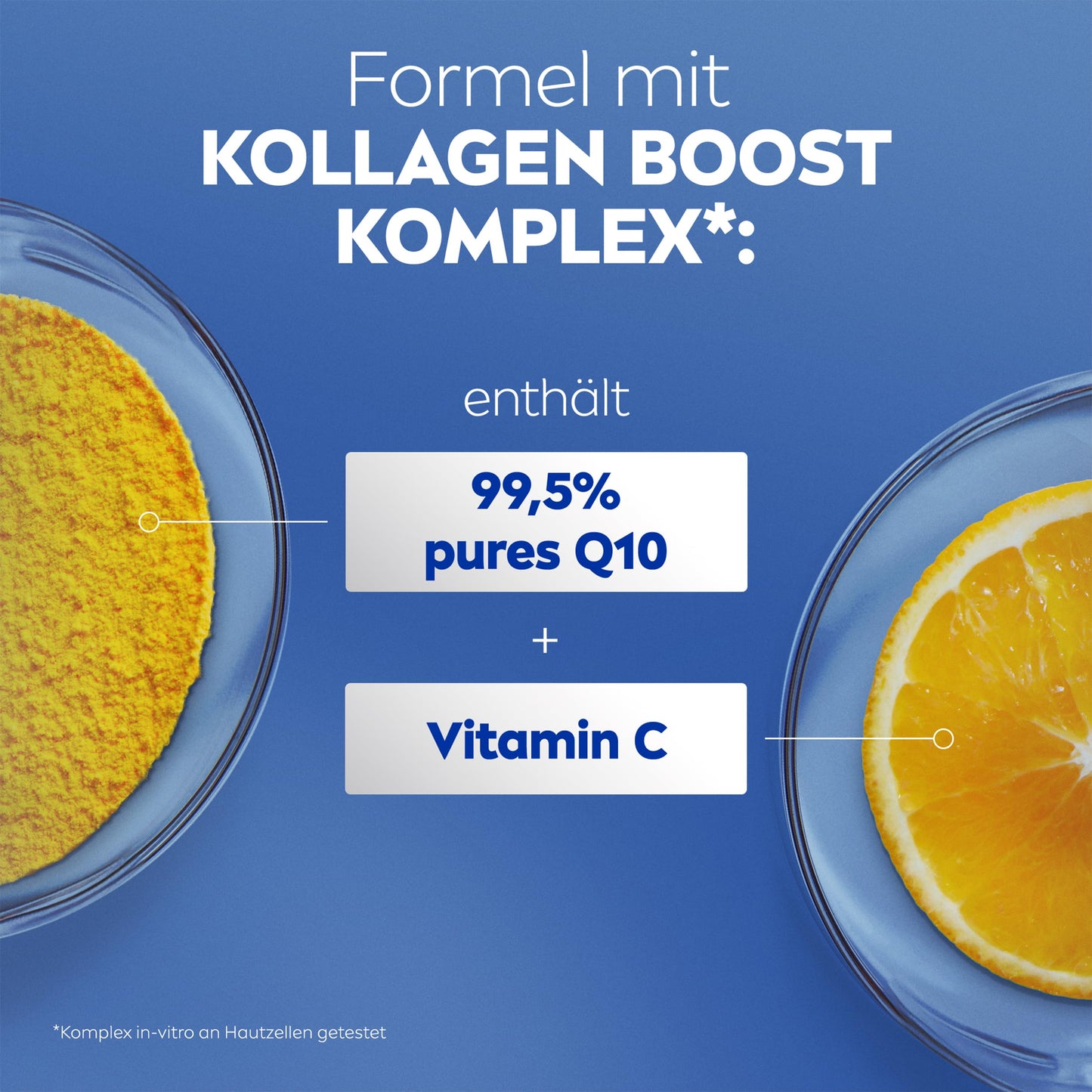 NIVEA Q10 Straffende Body Milk Lotion für straffere Haut mit Orangenduft (400ml)
