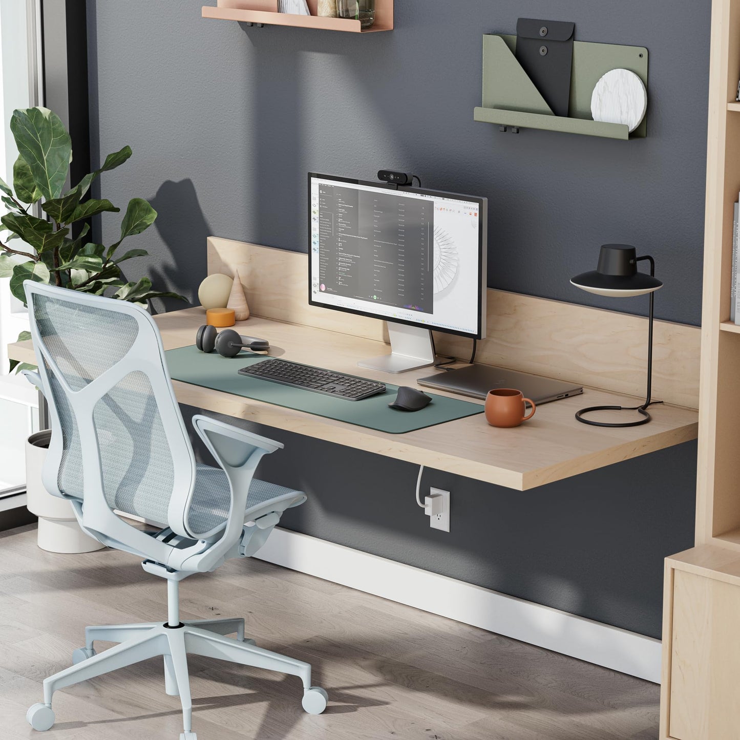 Logitech MX Master 3S: Kabellose Performance-Maus mit ultraschnellem Scrollen (Leise-Klick)