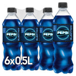Pepsi Electric Blue - Zero Zucker (6x 0.5l) | Das neue Limited Edition von Pepsi