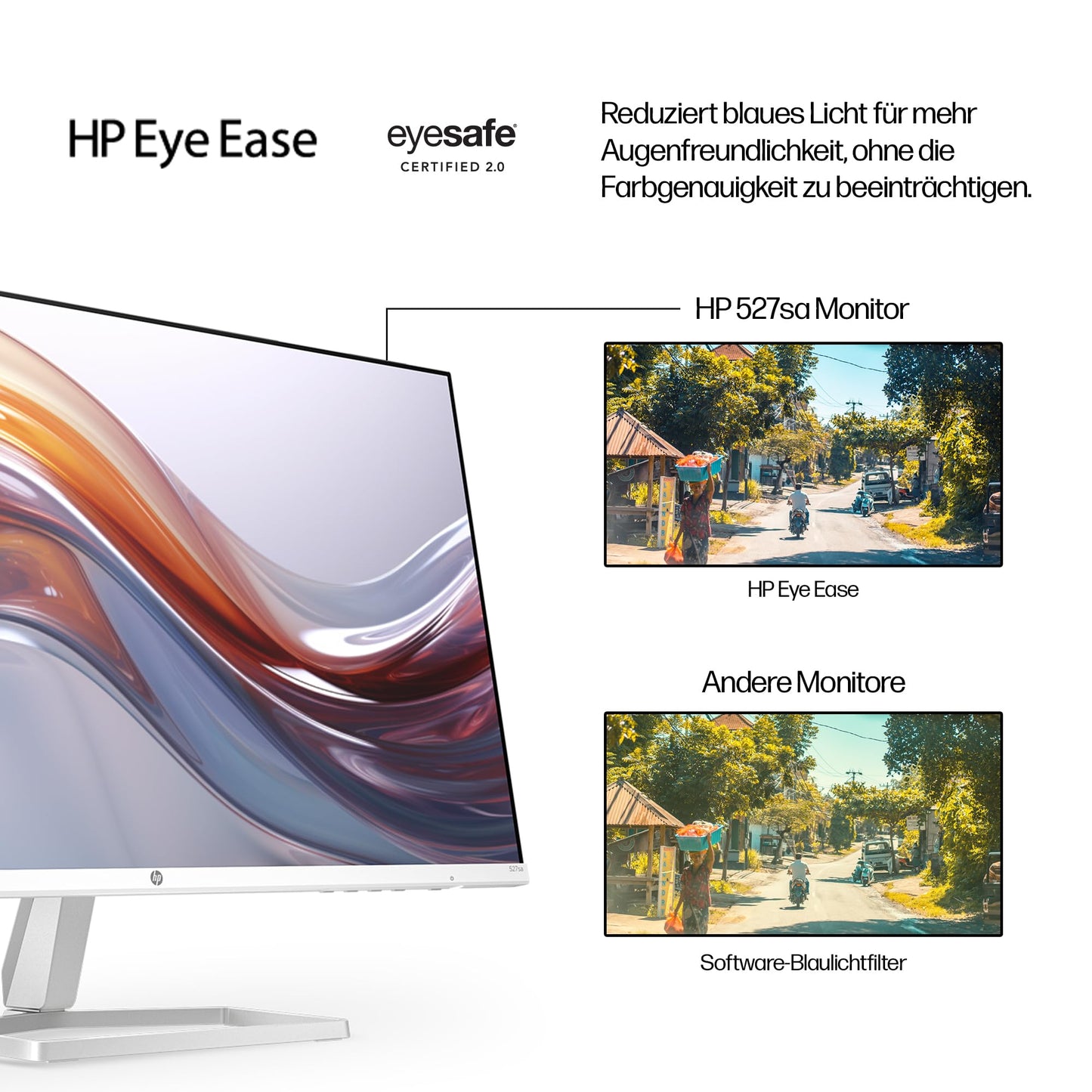 HP Series 5 (527sa) FHD IPS Monitor with Speakers | 27-inch, 100Hz, Anti-Glare, Tilt