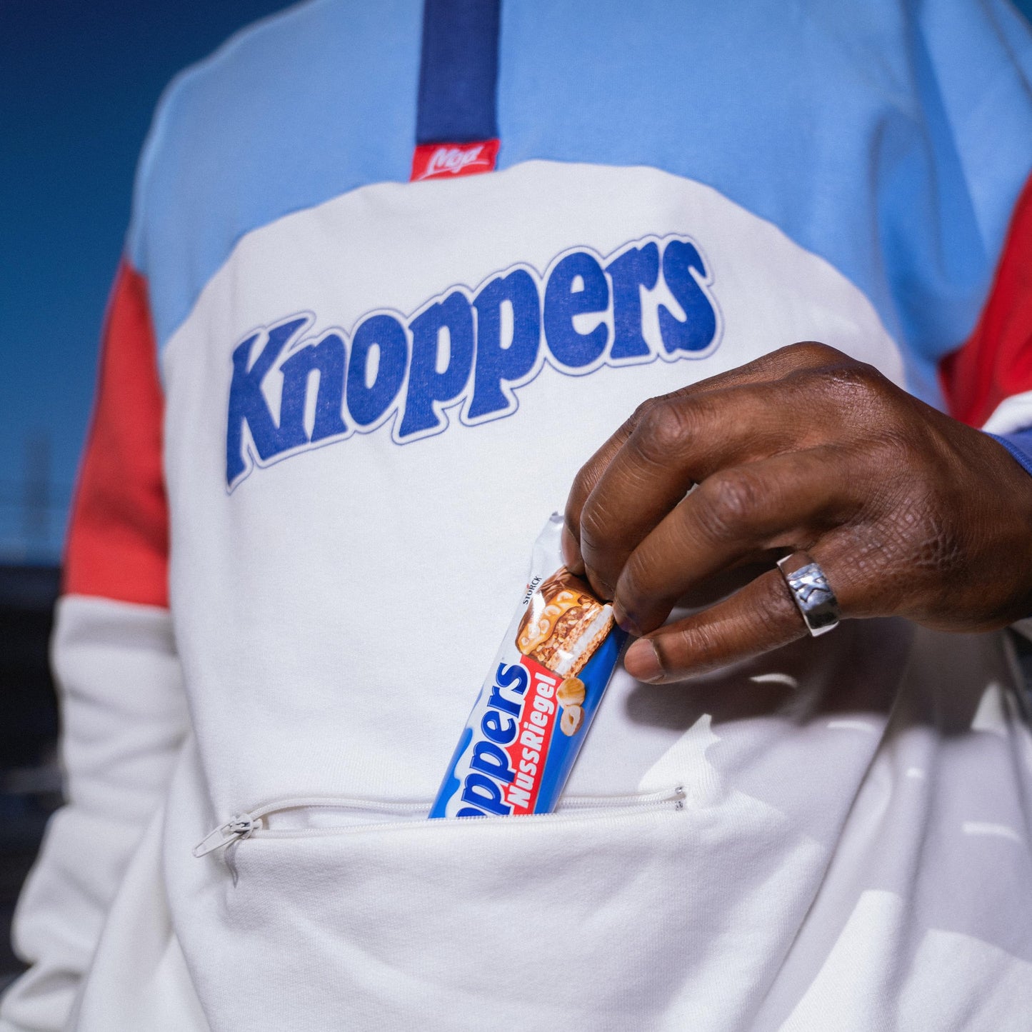 Knoppers Nuss-Schokoriegel (24x 40g) mit Milch- und Nugatcreme