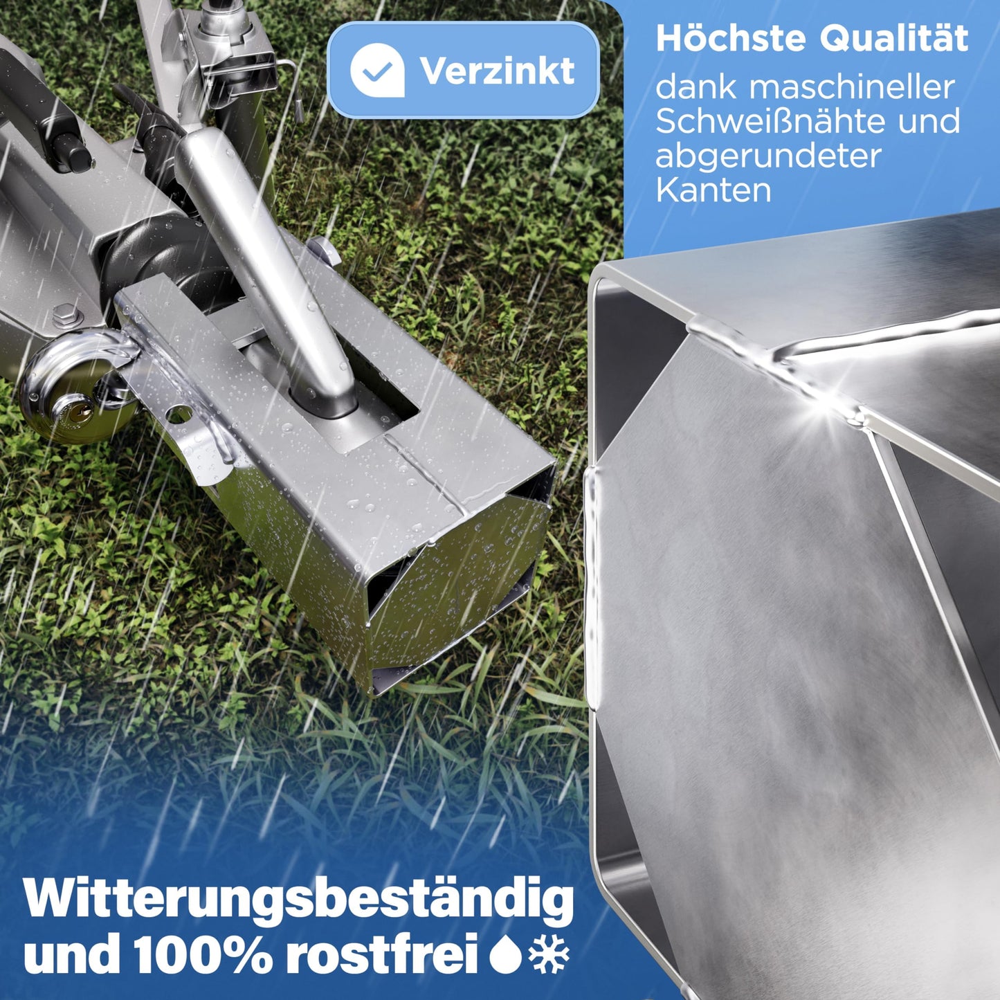 Deagle® Anhängerschloss: Optimaler Schutz im abgekuppelten Zustand bei jeder Wetterlage