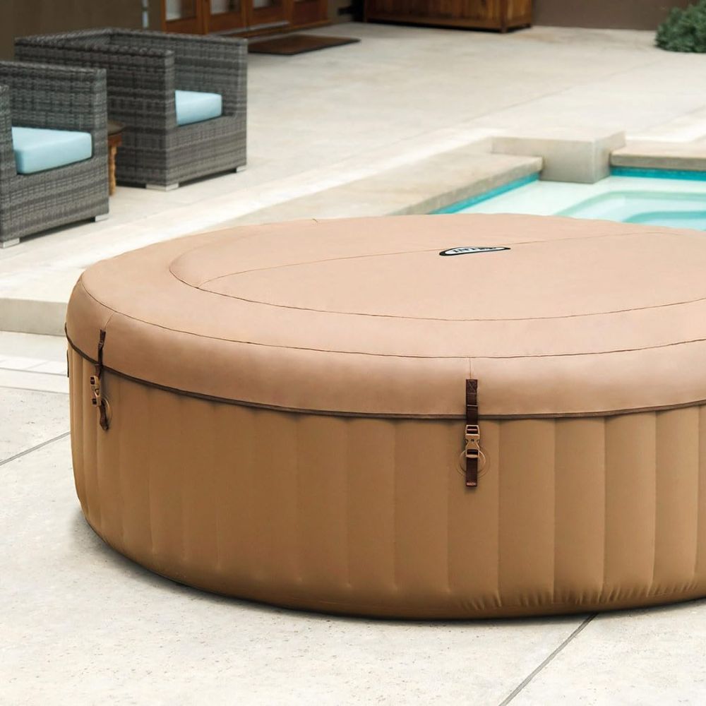 Intex PureSpa '28428' | Aufblasbarer Fiber-Tech™ Whirlpool für 6 Personen