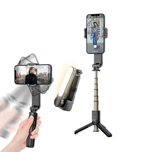 Verstellbarer Bluetooth Smartphonehalterung | Fülllicht-Selfie-Ständer