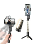 Verstellbarer Bluetooth Smartphonehalterung | Fülllicht-Selfie-Ständer